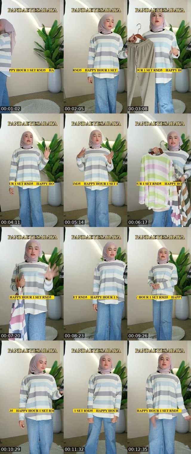 TikTok live: ABAYA NEW DESIGN by @pandaeyesabaya