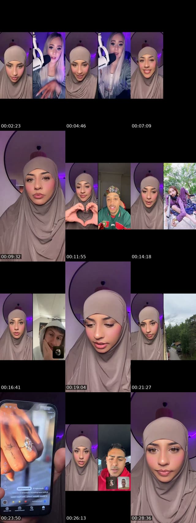 TikTok live: Im back! Lets hit A1 🙂‍↔️ by @essalhamdulillah