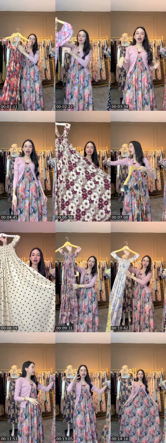 TikTok live: Marion long dress by @sirrin_girls