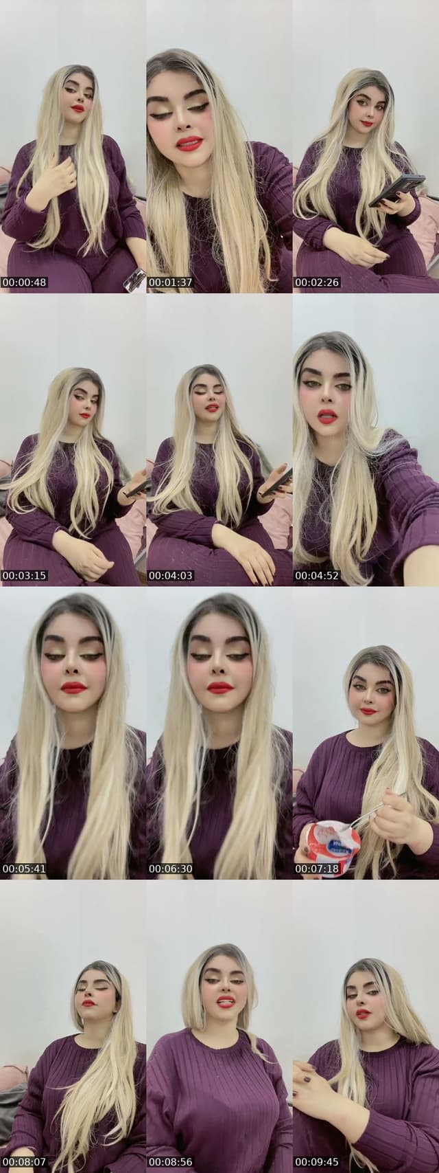 TikTok live: عشاني مربربه وشقراء محد يدعمني😭 by @sho4777