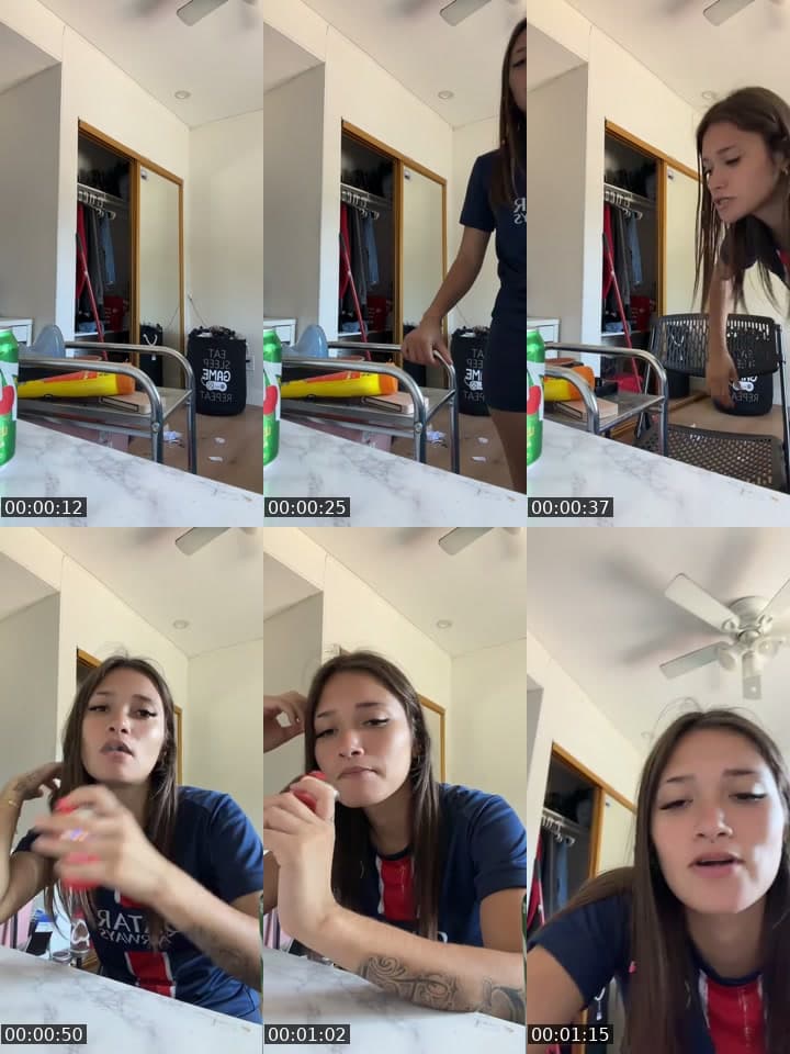 @arileymx TikTok live stream