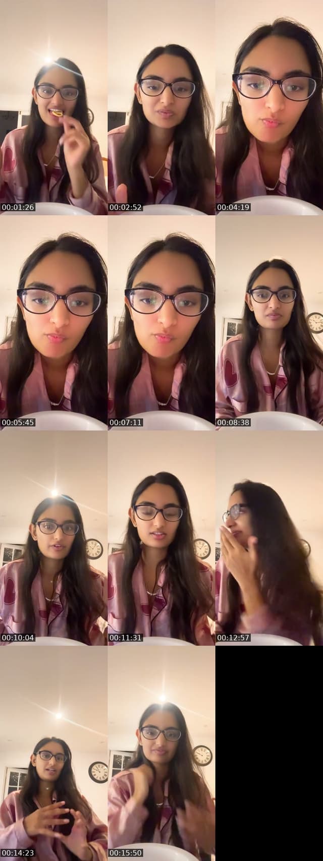 TikTok live: Self care night by @anikasworld7