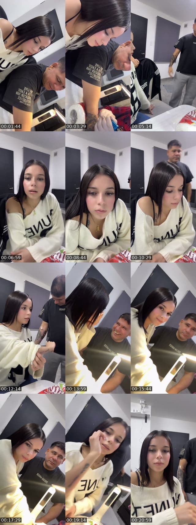 TikTok live: Nos tatuamossss by @_aymaraaa0