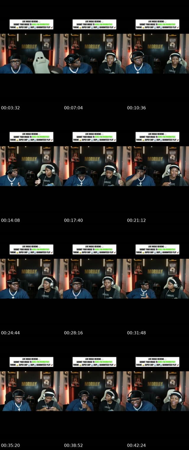 TikTok live: Music Reviews by @morrayda1