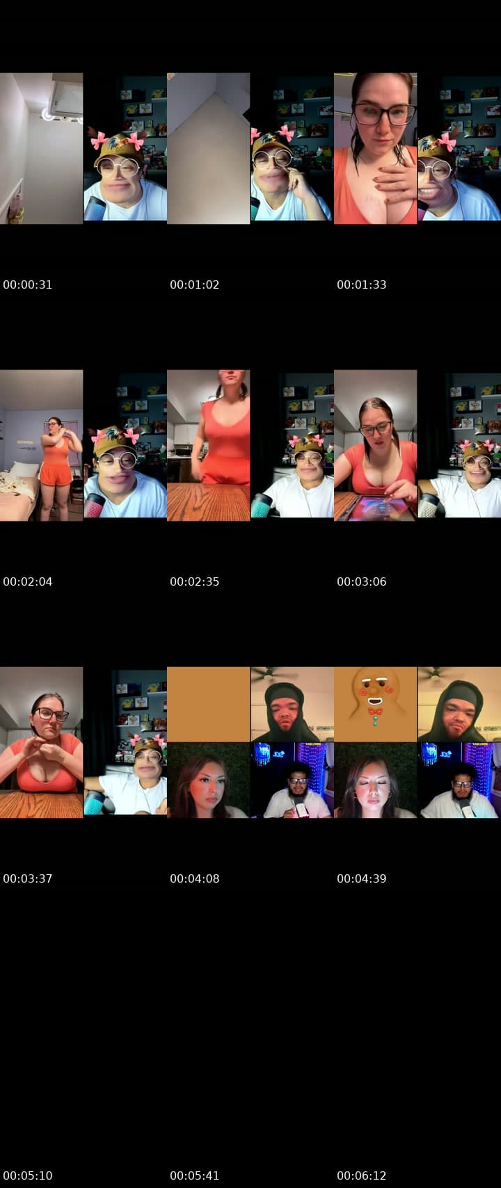 @addie_bae_xo TikTok live stream