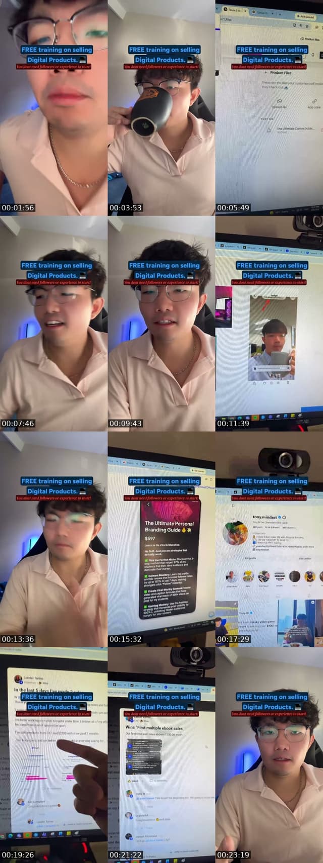 TikTok live: How I Escaped the rat race 💰📲 by @tony.mindset01