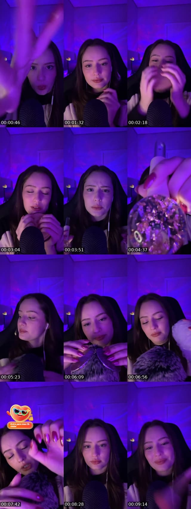 TikTok live: ASMR LIVE! 🌃 by @asmrthaisbdss