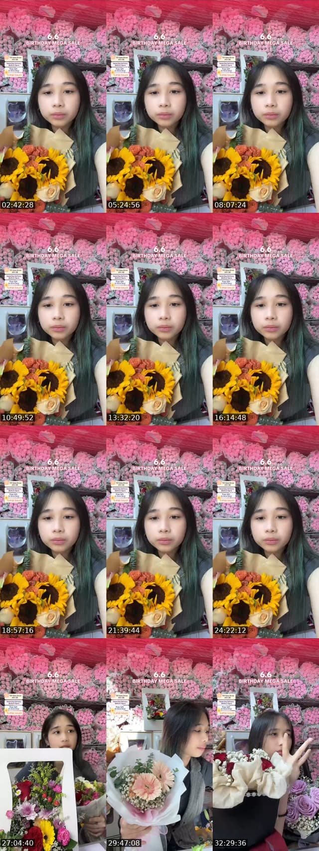 @flowershopsg TikTok live from 2026-06-05