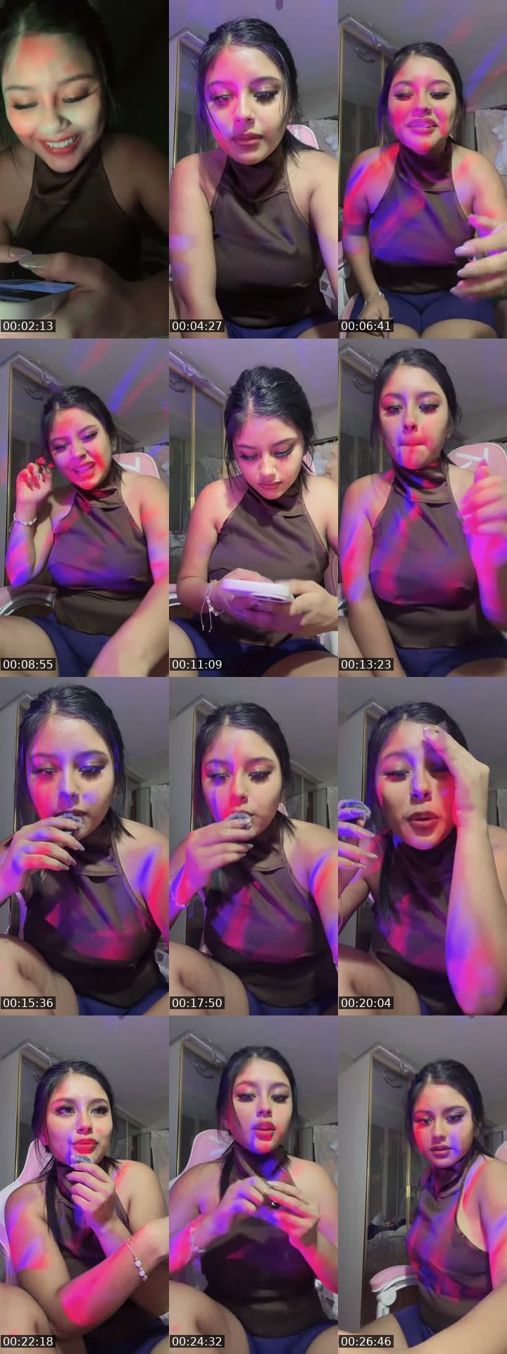 @arianaaluceroo TikTok live stream