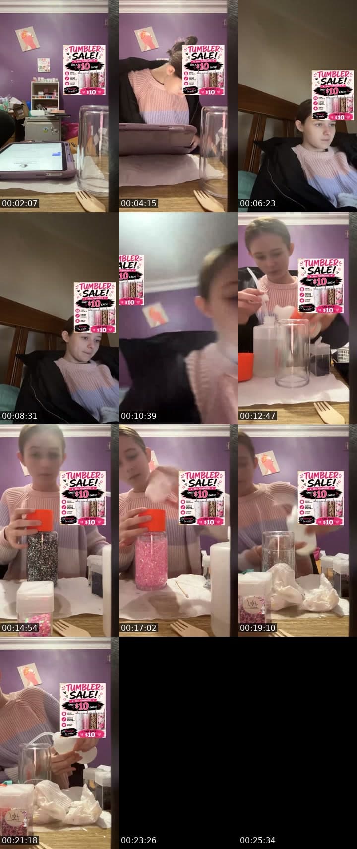 @sip.shine.tumblers TikTok live stream