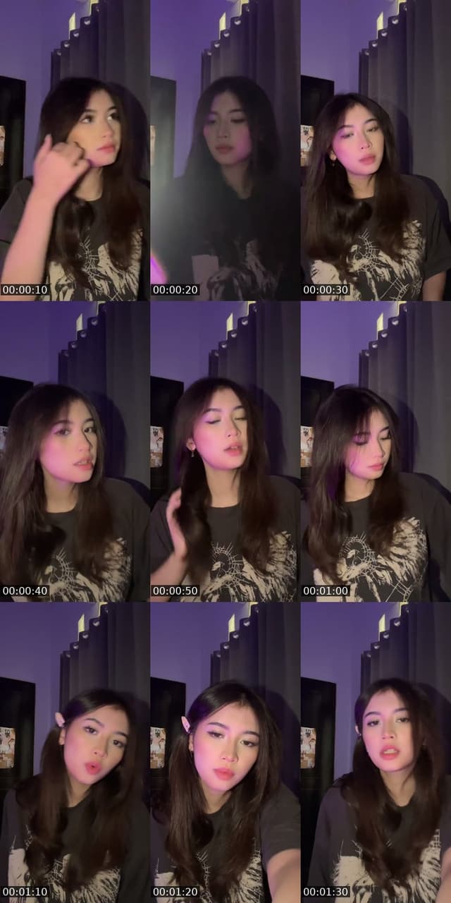 @sarahsyesha_ TikTok live
