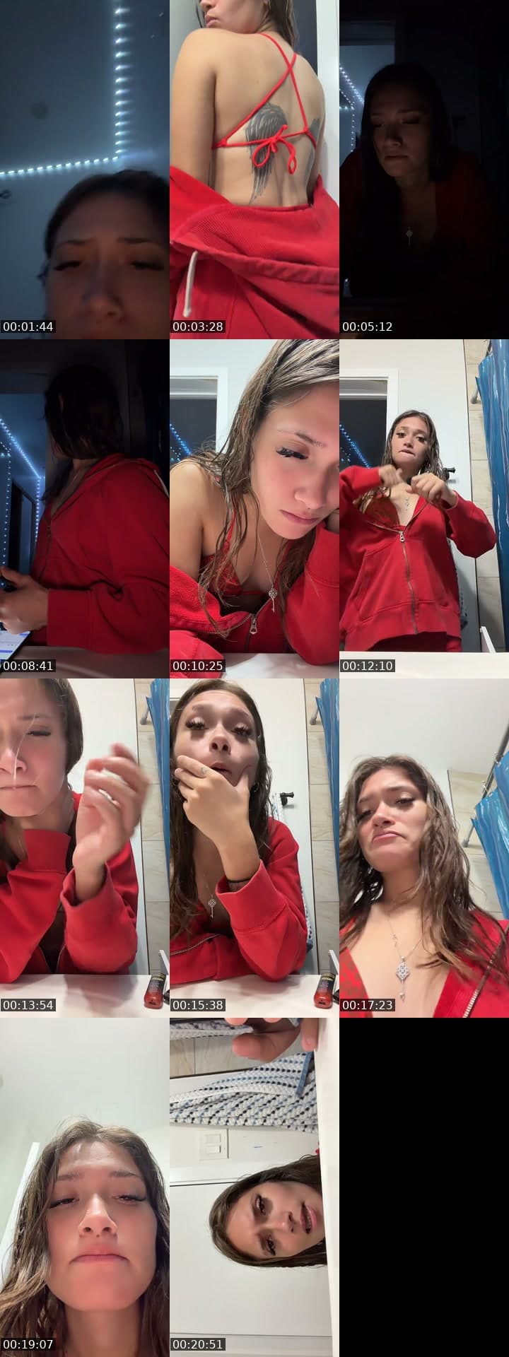 @arileymx TikTok live stream