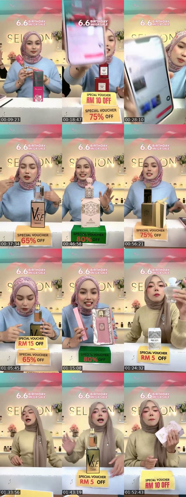 TikTok live: PROMO 6.6 by @sellion.hq