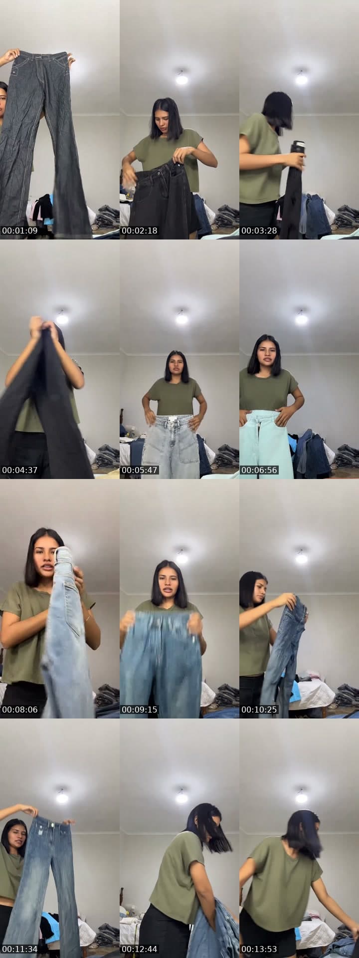 Nuevo fardo de pantalones