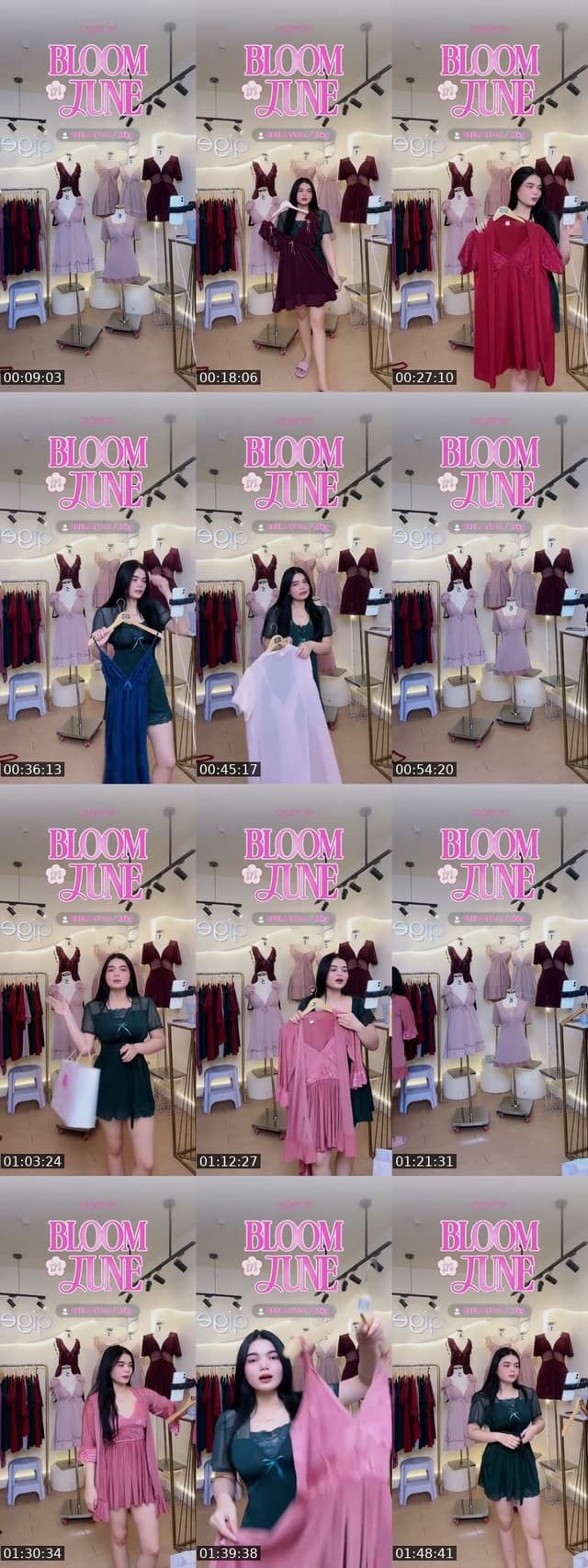Past TikTok live: SERBU 6.6 SALE by @qigerie