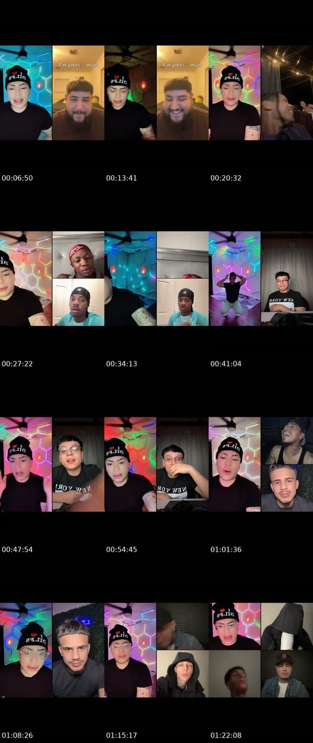 TikTok live: Happy pride month ❤️ by @mechondefuego