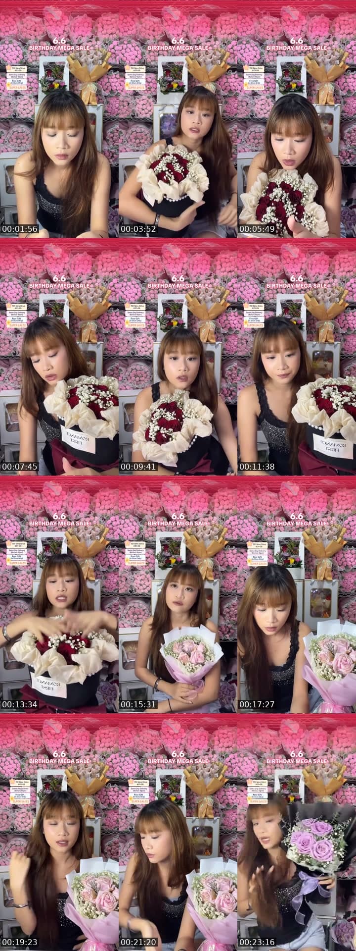 @flowersuppliersg TikTok live stream