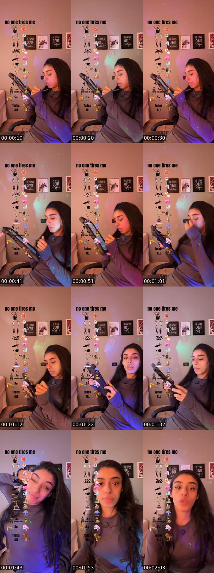 @moana_santos00 TikTok live stream