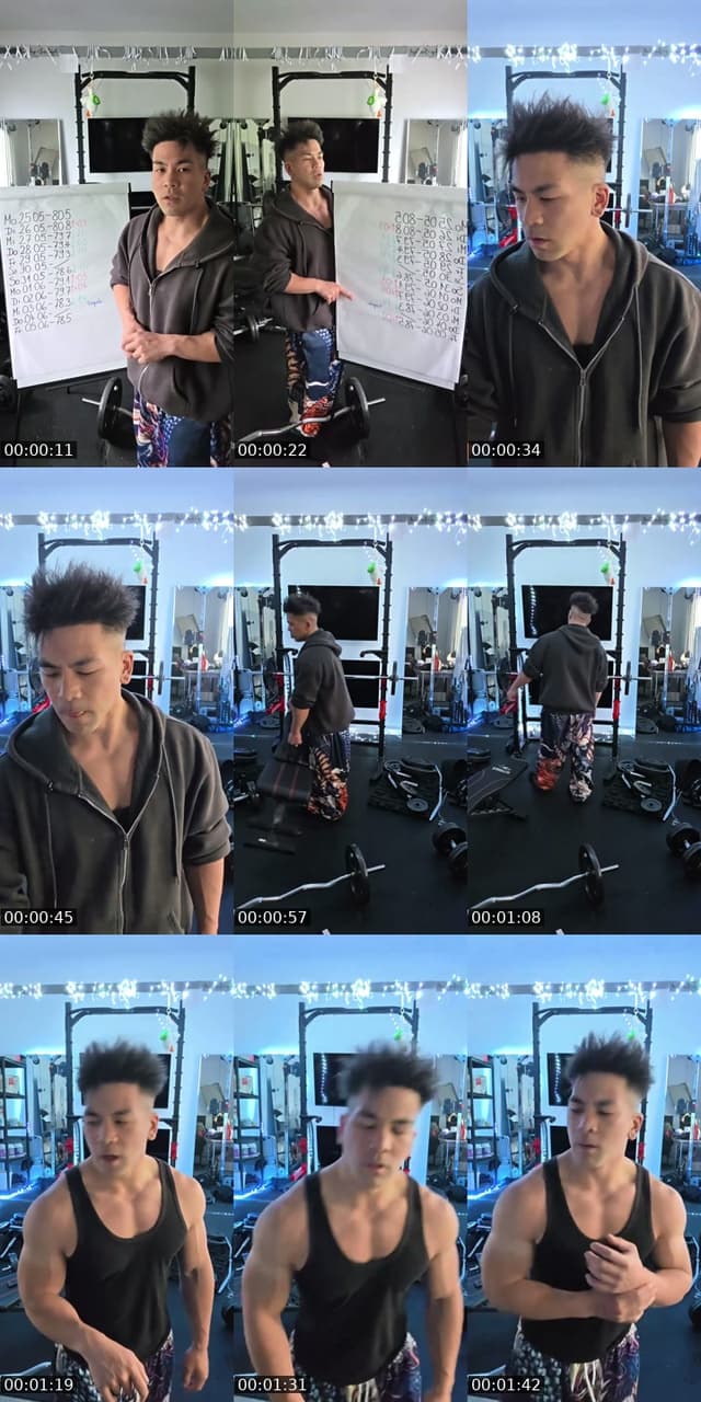TikTok live: Trainingstag 85 by @anyfiole