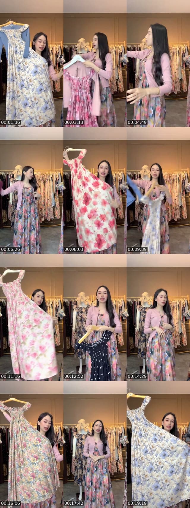 TikTok live: Marion long dress by @sirrin_girls