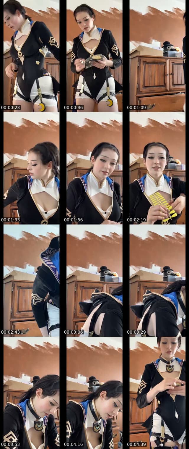 TikTok live: Cosplaying! by @miimmikyu