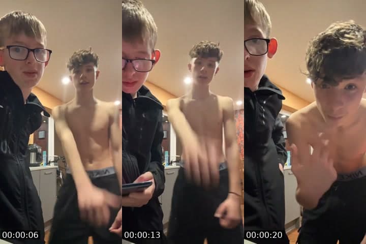 Cooking with Kyle and dillon