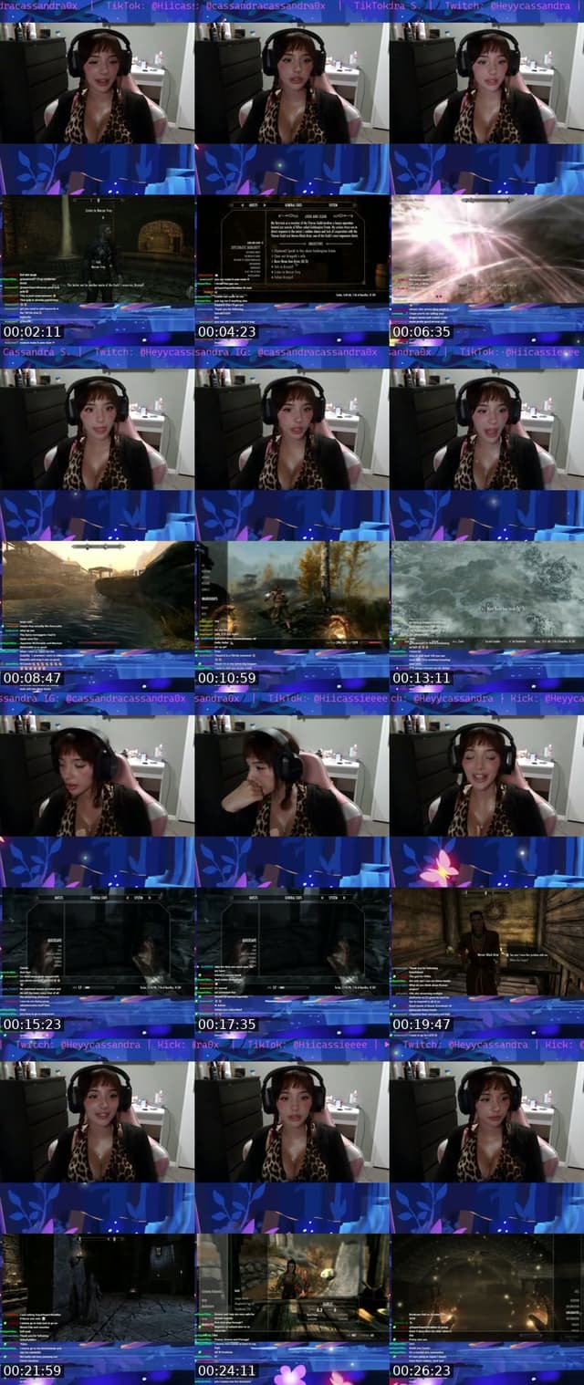 TikTok live: first time EVER playing skyrim � by @hiicassieeee