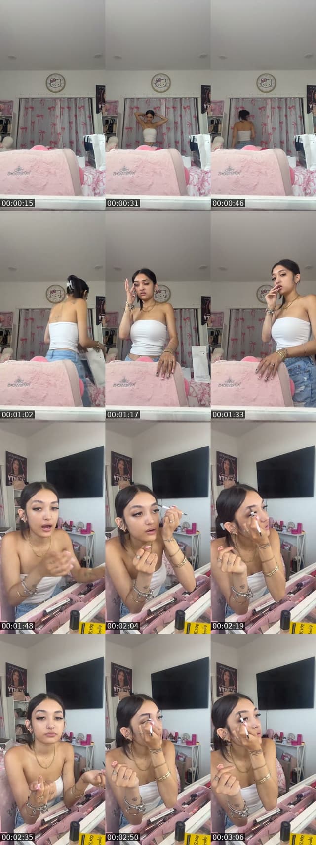 TikTok live: grwm by @baabytrinity