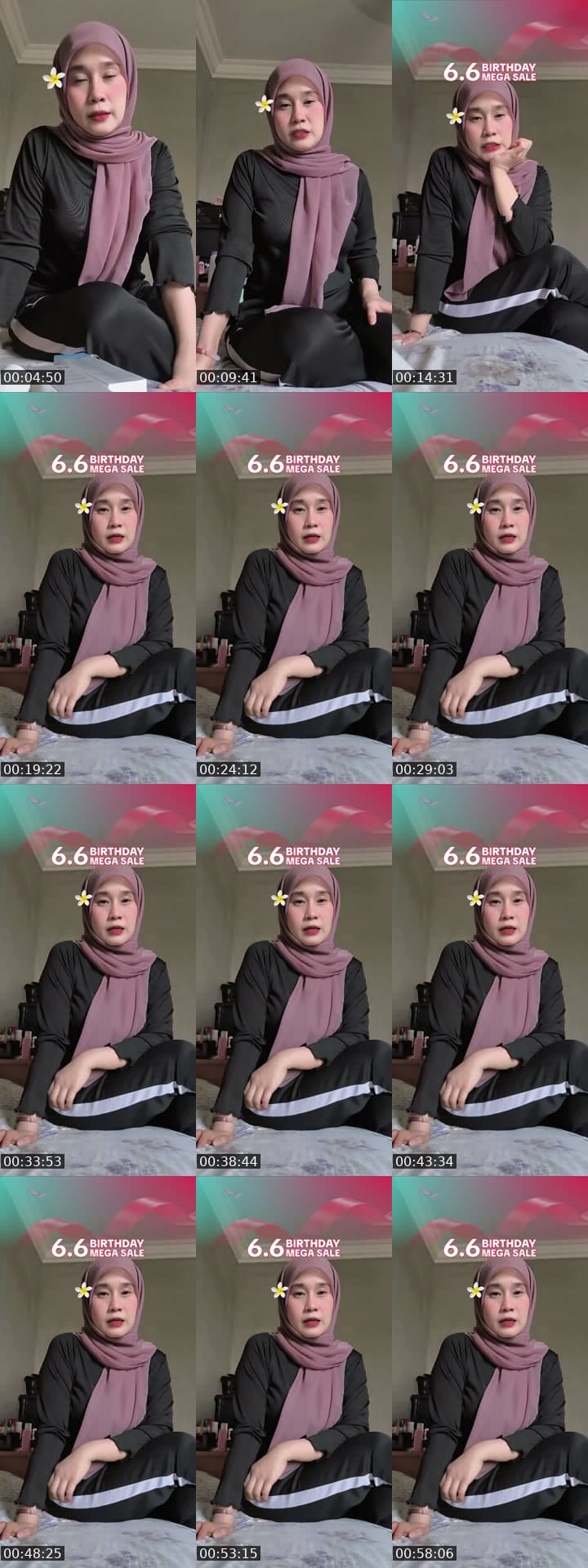 @bidadariain TikTok live stream