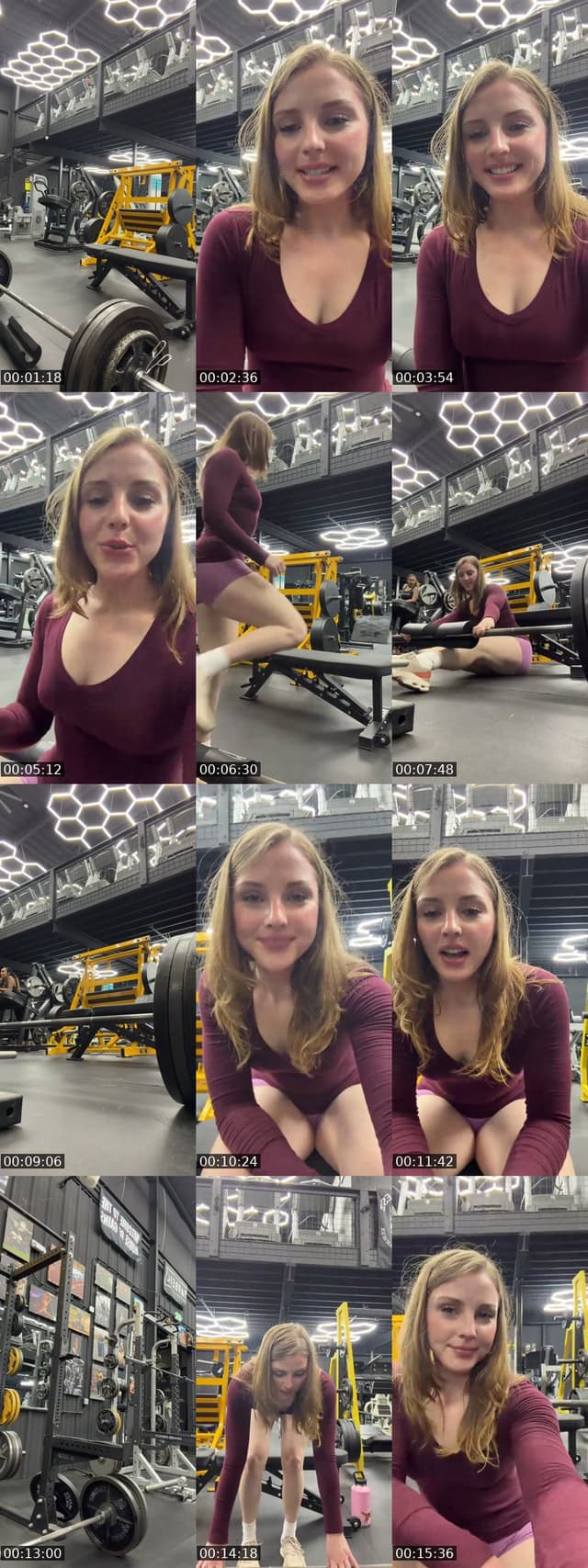 TikTok live: Workout by @paigewithapeach