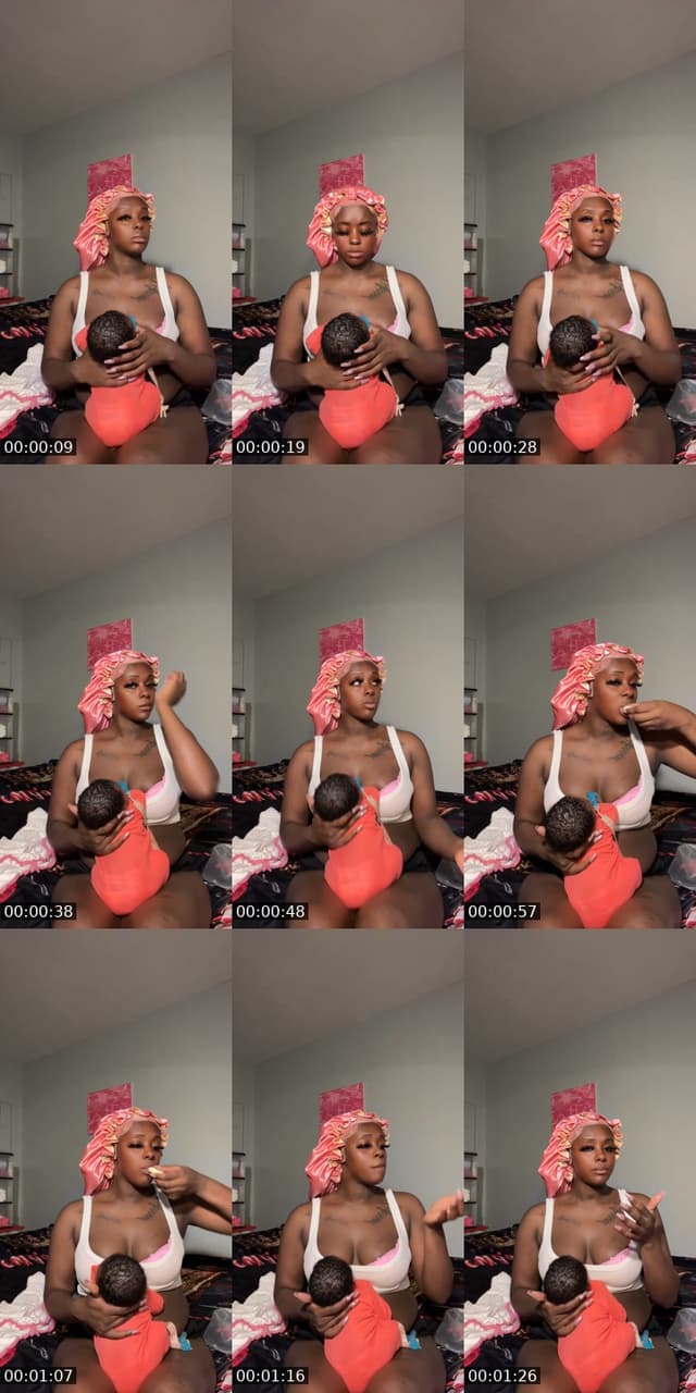 TikTok live: I’m back 🩷🌙 by @amouramommy123