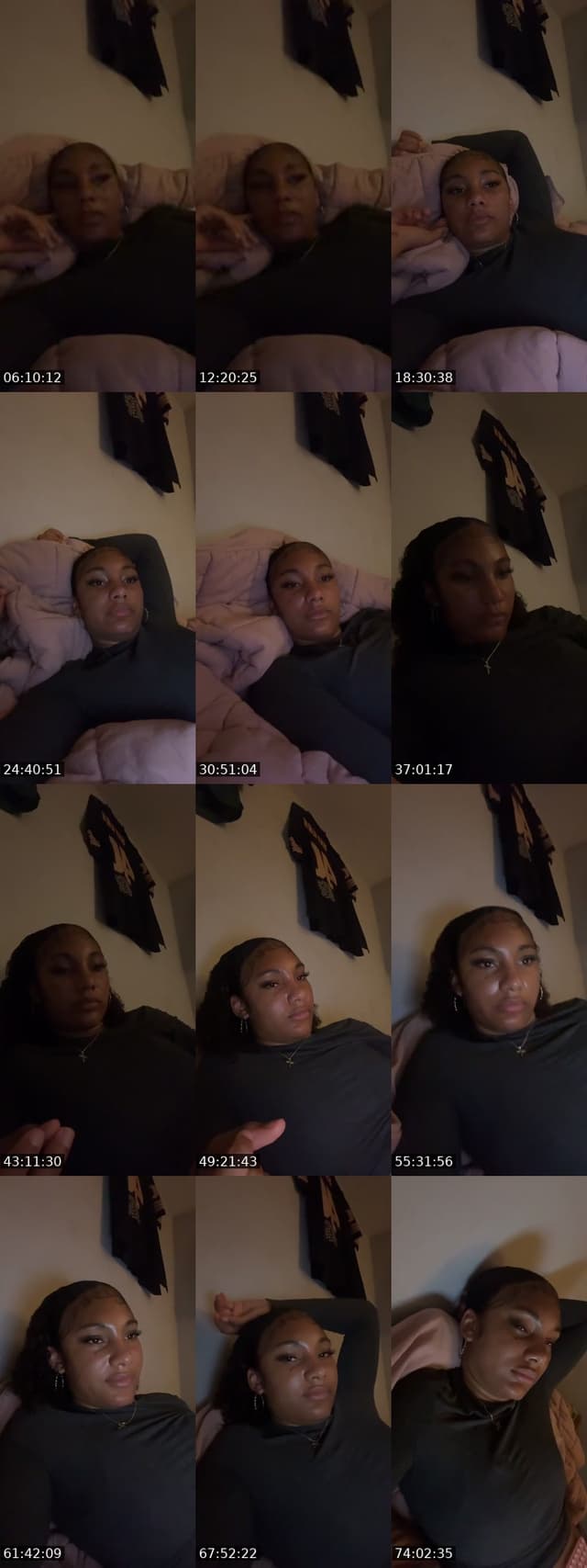 TikTok live: bored late night by @alline_pimpin
