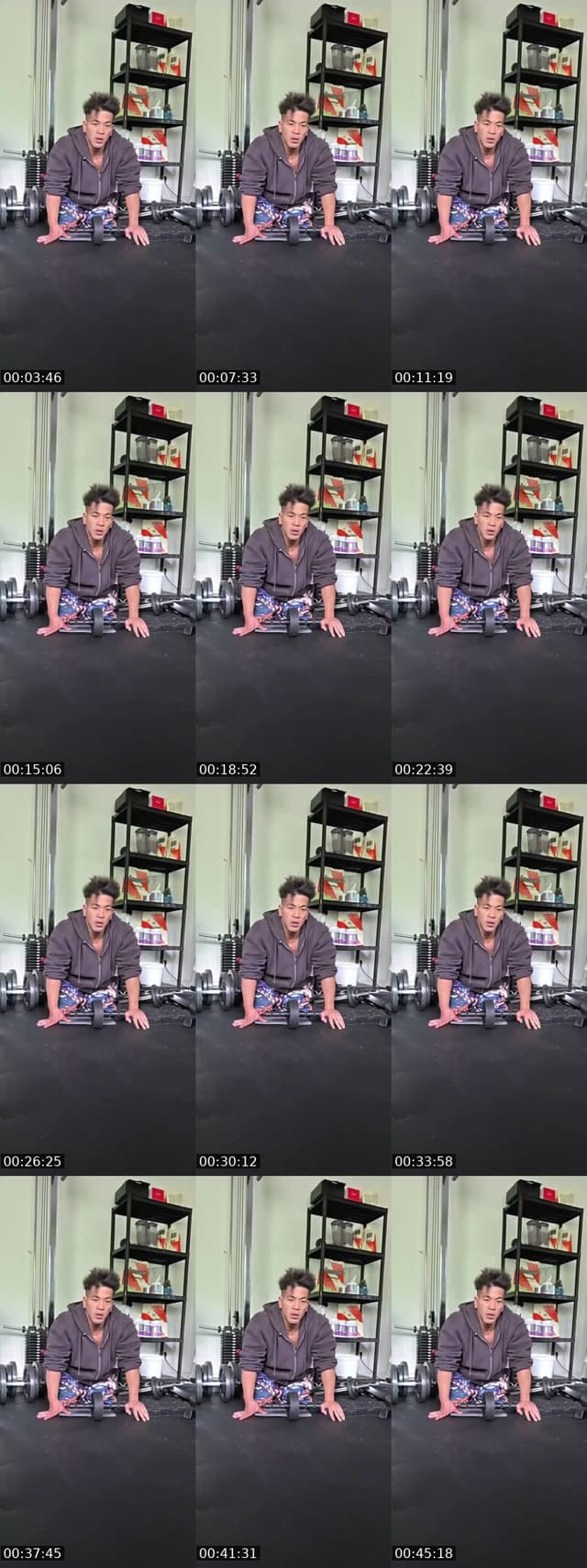 TikTok live: Bauchtraining by @anyfiole