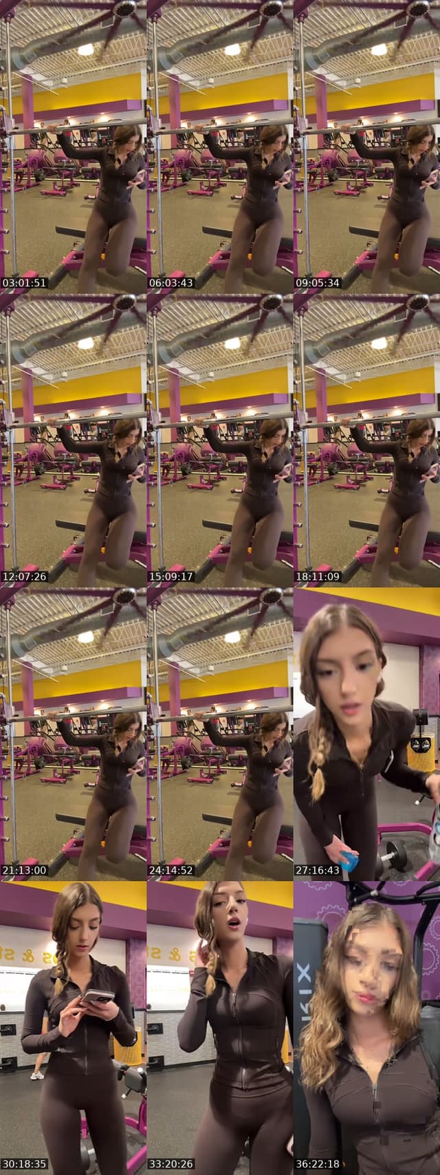 TikTok live: Leg day✨🎀 by @lowkey_liana11