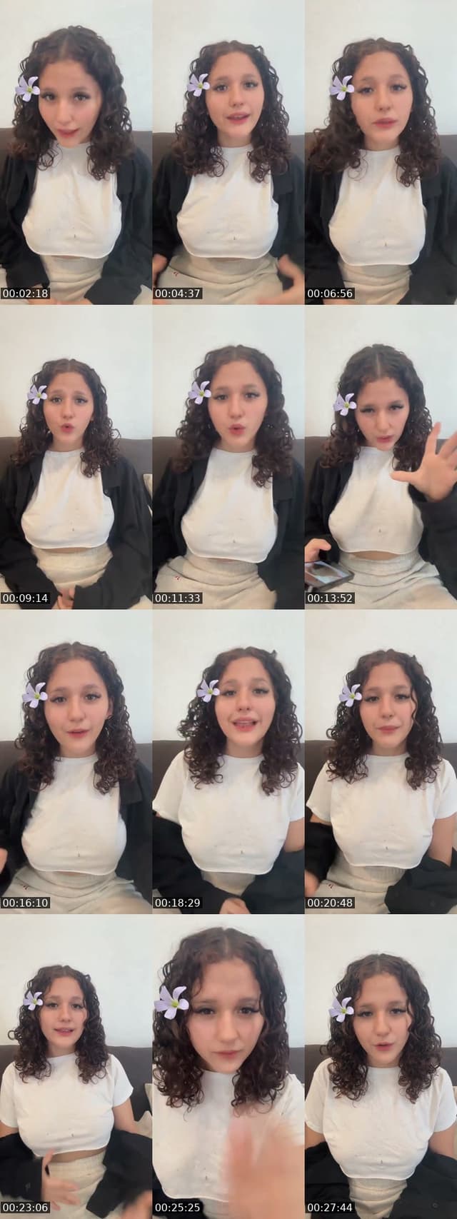 TikTok live: Nuevo look? by @canelitayuy