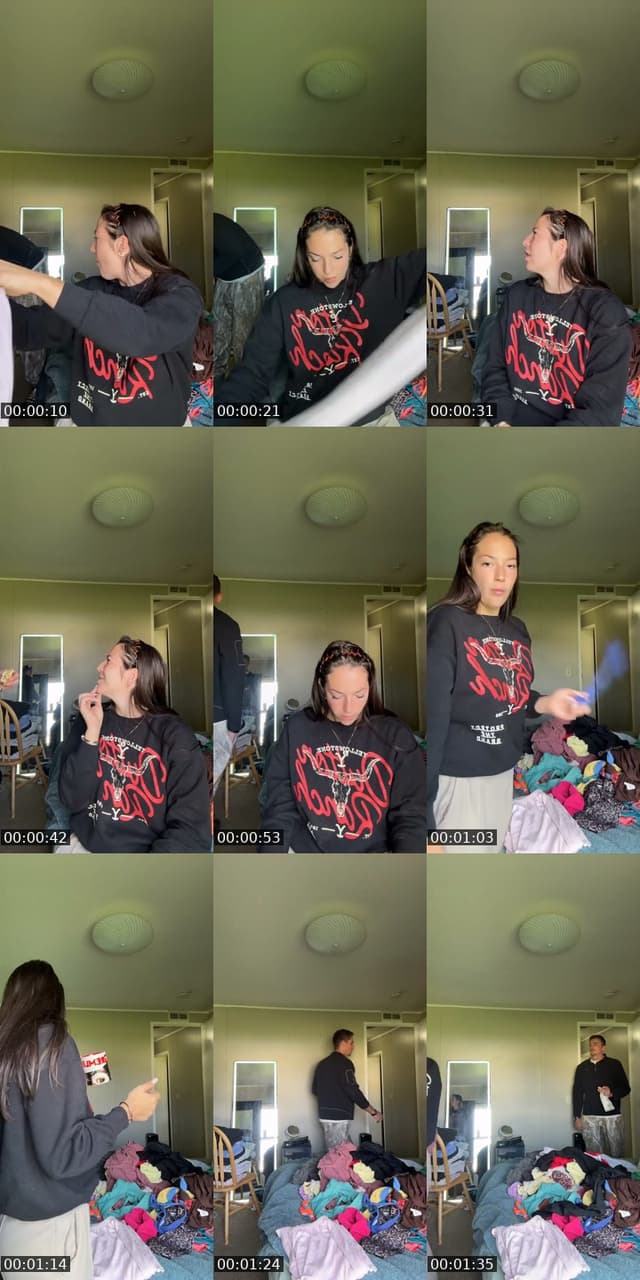 TikTok live: Good-morning by @hannahannahcam