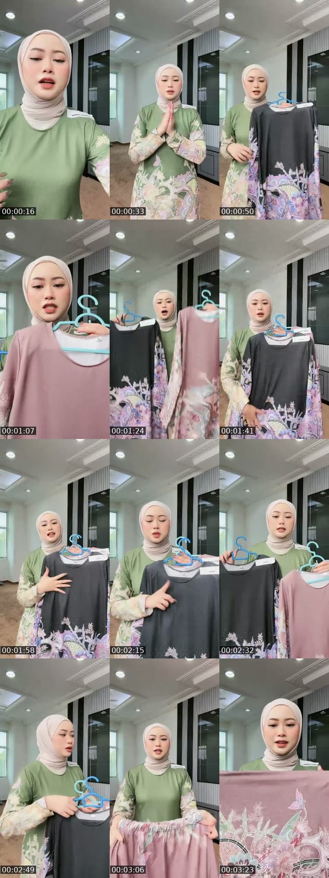 TikTok live: 6.6 SALES Abaya + Shawl RM35!!! by @thepandaoutfithq