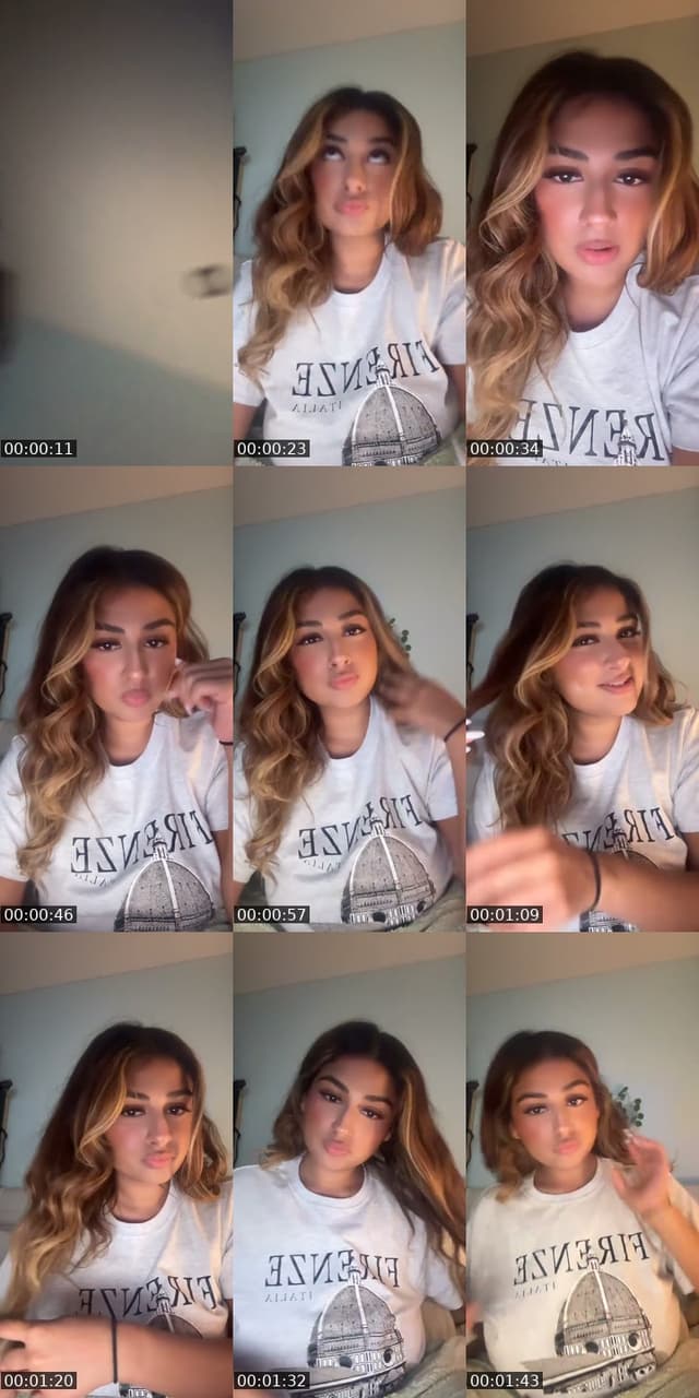 TikTok live: hiii💗 by @goldglittertiger