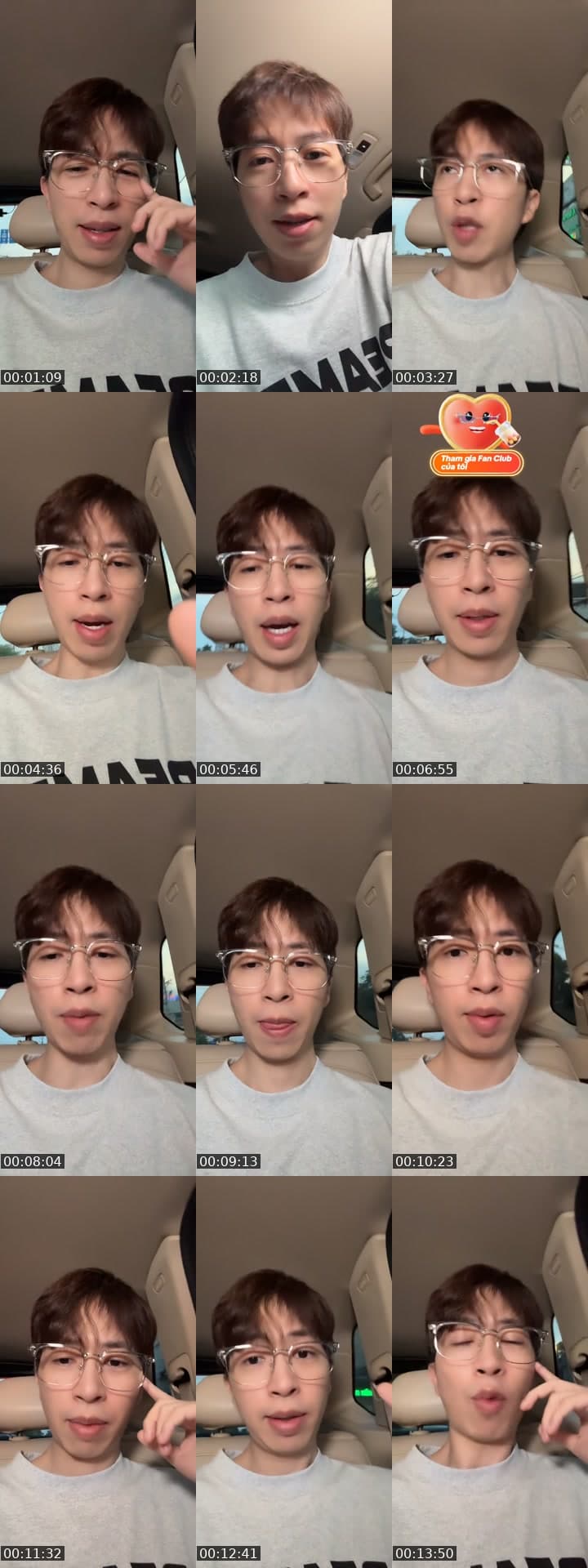 Live đúng 1 tiếng kk