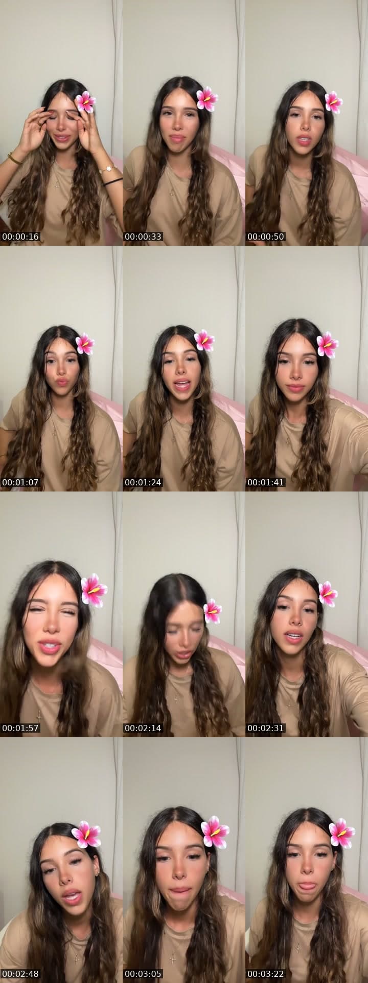 @luceritaxo TikTok live stream