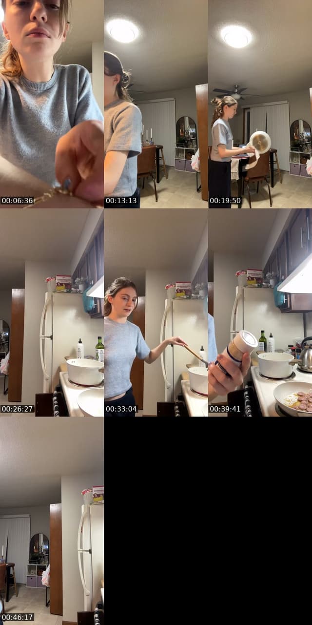 TikTok live: Making dinner come hang! by @piesthelimit3000
