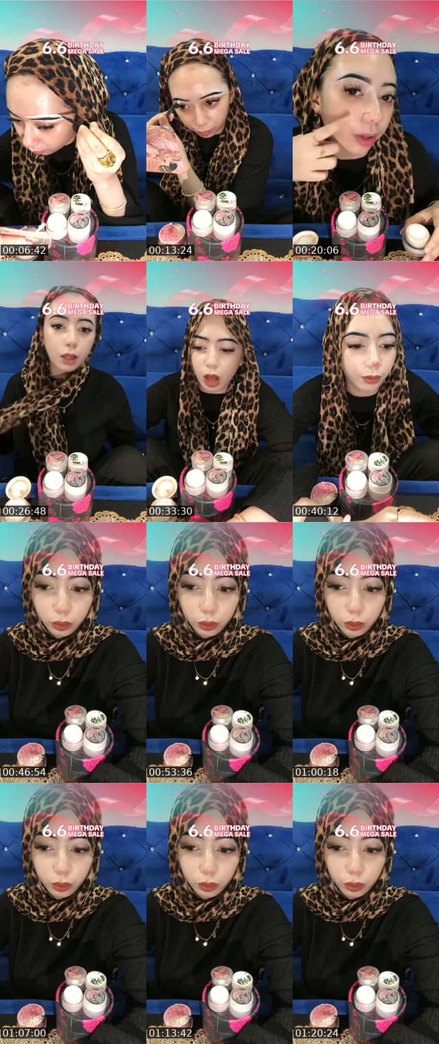 TikTok live: meh bli set rawat muka nga adek by @geesnowwhite_2