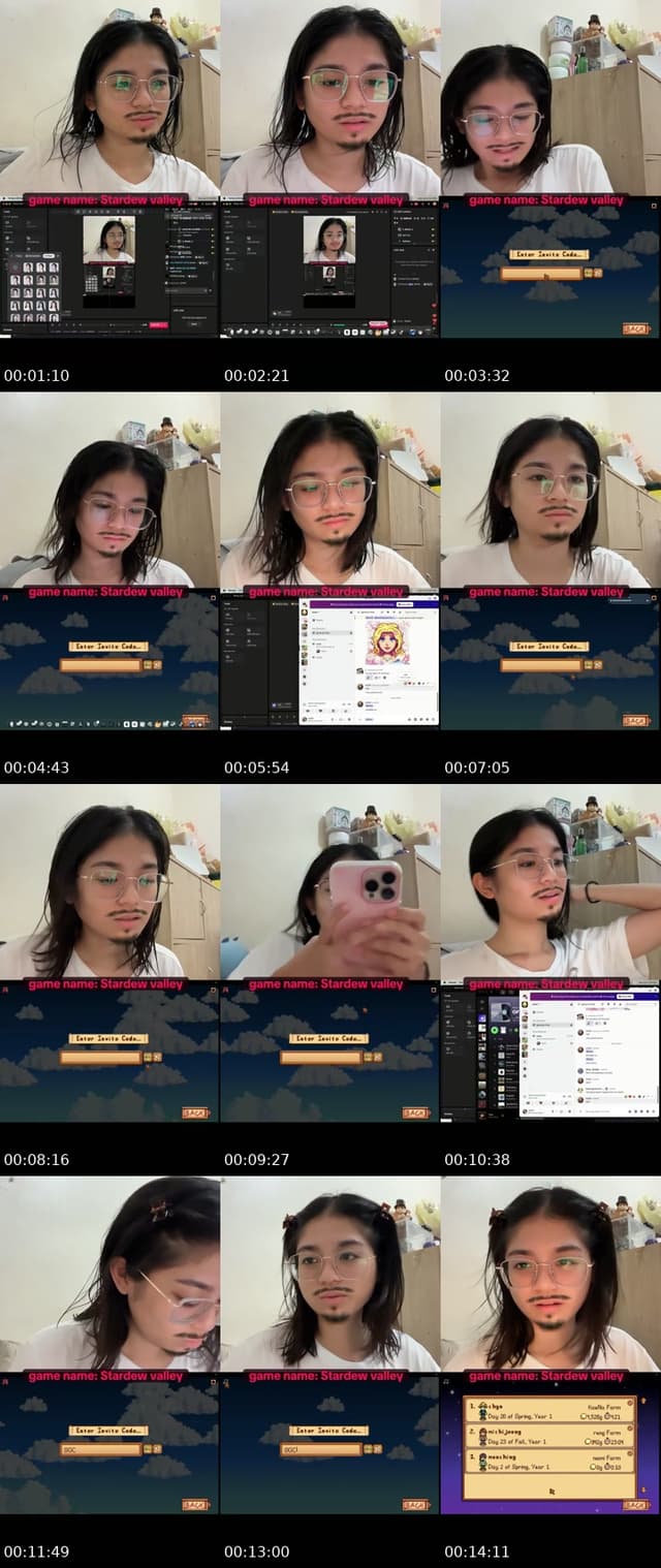 Past TikTok live: stardew by @moching_1