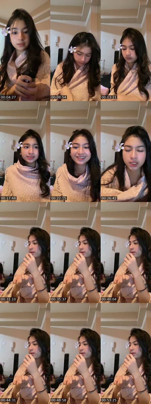 TikTok live: absen doangg by @nabilah.np