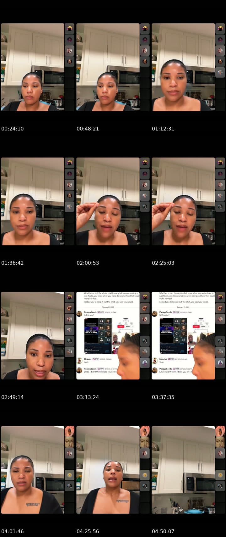 @papayaseeds TikTok live stream