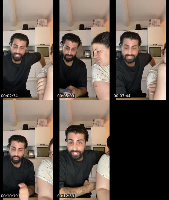 TikTok live: RETOUR PETIT COUCOU ❤️🥰 by @ramousoff