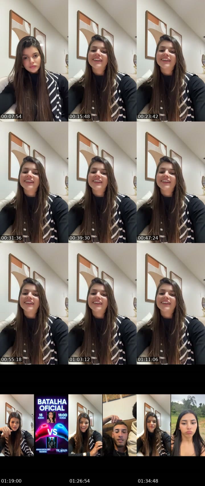 @correas_sara TikTok live stream