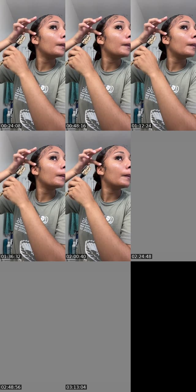 TikTok live: Grwm by @alline_pimpin