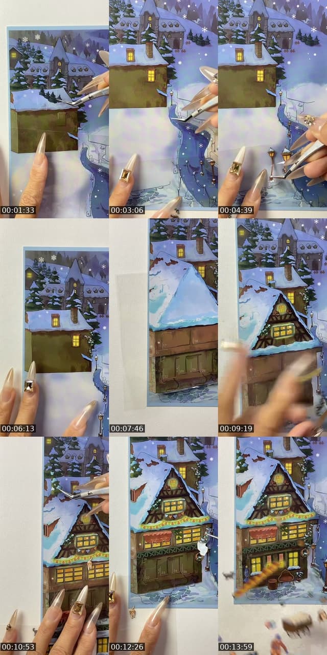 TikTok live: ASMR 3d scene stickers by @xdkttxpoqpa