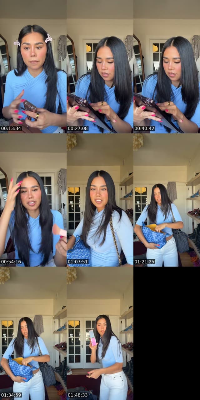 TikTok live: GRWM by @lizbethponceh